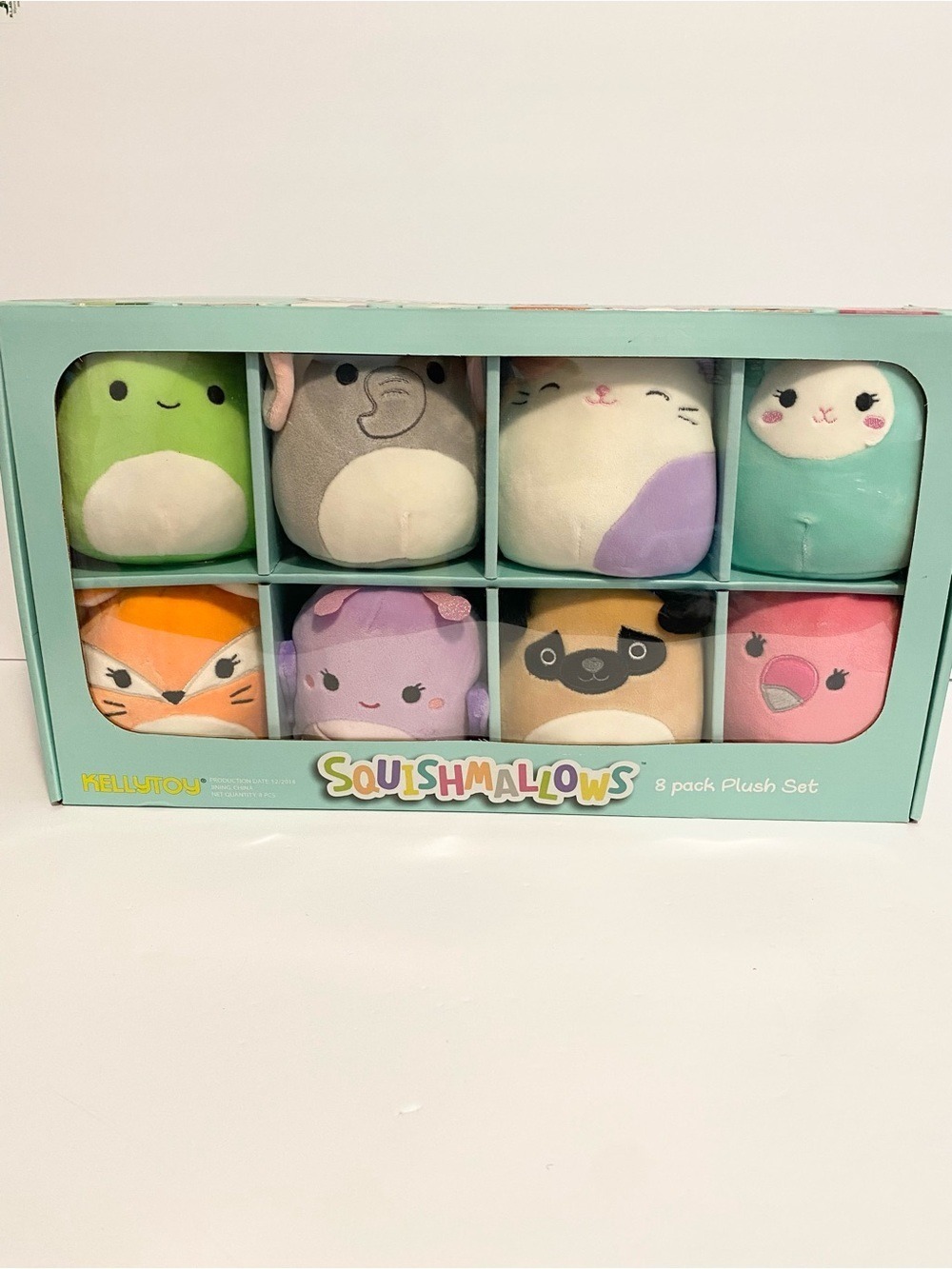 Squishmallow 8 pack Sealed Box Set Henry Charlotte James Brenda Prince Cookie 5”